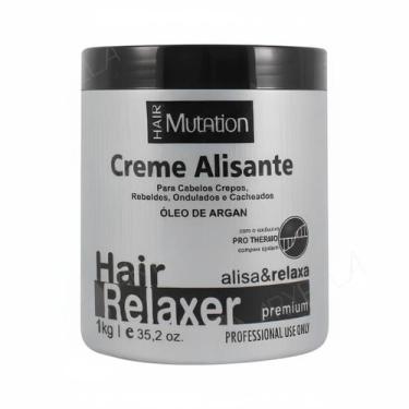 Imagem de Creme relaxante premium  alisamento americano - hair mutation 1kg