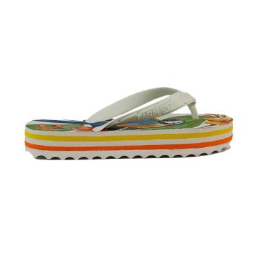 Imagem de Chinelo Feminino Farm Rainbow Print J1006000080001U Off White-Feminino