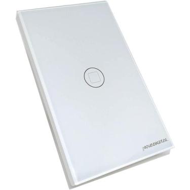 Imagem de Interruptor Smart 1 Botão Nova Digital - Alexa E Google