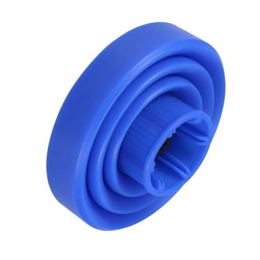 Imagem de RiToEasysports Difusor do Secador de Cabelo Difusor Dobrável do Soprador de Cabelo para Bico de 4 ~ 5 Cm Silicone Resistente a Altas Temperaturas, Distribuição Uniforme de Calor, Amigável para Viagens, 5 Cores (Azul)