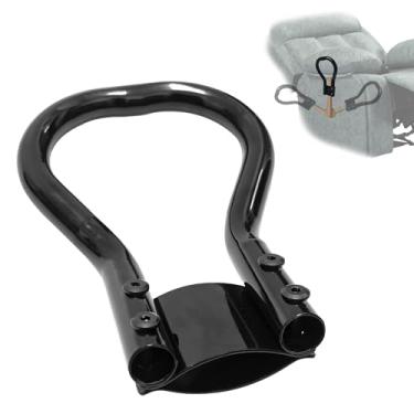 Imagem de Racfenick Extensor de alça reclinável de metal grande, alça extensora de alavanca para cadeira de sofá reclinável grande de aço resistente