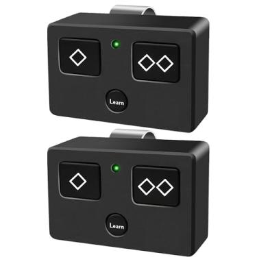 Imagem de Transmissor remoto de substituição AXP1 AXS1 para Ghost Controls Transmissor remoto Ghost para abridores automáticos de portão, compatível com sistemas de abertura de controle Ghost (2 peças com 3