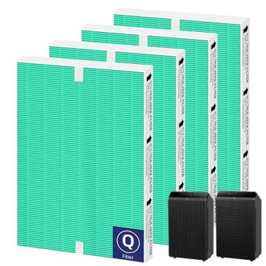 Imagem de Pulluty Filtro purificador de ar absorvente de toxina 5510 5520 HEPA Q substituição para purificador de ar Winix 5510 5520 Plasmawave, # 1712-0123-00, pacote com 4
