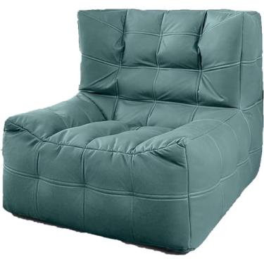 Imagem de Cadeira, sofá, poltrona de canto para adultos, sofá tatami, cadeira de canto para sala de estar, quarto, salão de beleza, escritório, azul,