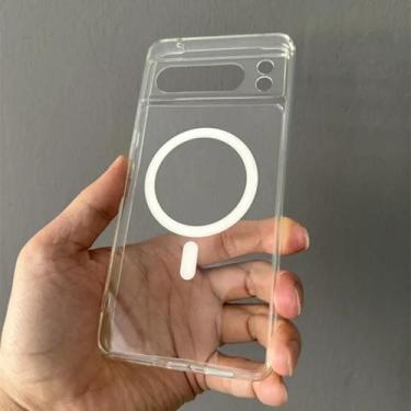 Imagem de Capa Magsafe Transparente E Resistente a Impactos Para Google Pixel pr