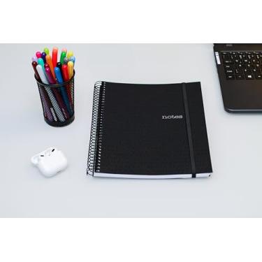 Imagem de Confetti Caderno Escolar Universitario 80 Fls - Notes - Preto