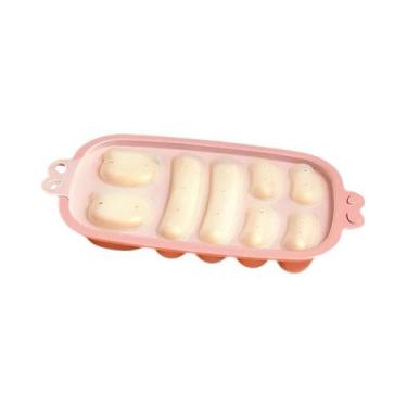 Imagem de Moldes De Silicone Para Fazer Linguiça DIY Com Tampa Para Linguiças De
