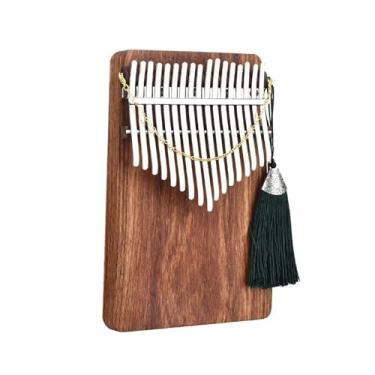 Imagem de Piano de polegar portátil de 17 teclas Kalimba kalimba profissional