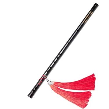 Imagem de Flauta de bambu de madeira com chave C para iniciantes e adultos, flauta transversal de base zero, instrumento musical de estilo antigo