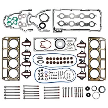 Imagem de GOCPB Conjunto Completo De Juntas Cabeçote Mls Com Parafuso Compatível Chevy Avalanche Suburban Express Tahoe Gmc Envoy Savana Sierra Yukon Xl 1500/2500/3500 4.8L 5.3L V8 Hs26191Pt-1 Es72173 2002-20