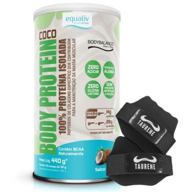 Imagem de Body Protein Isolado Coco 440g Luva - Equaliv-Unissex