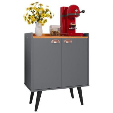 Imagem de Buffet Linea 2 Portas Cantinho Café Decoração Cozinha Sala Estar Janta