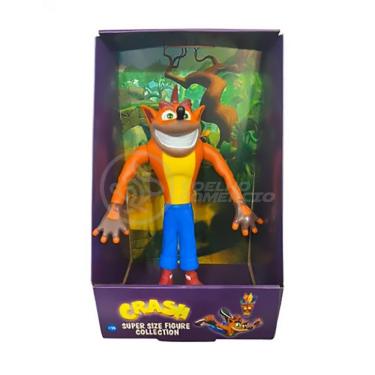 Imagem de Boneco Action Figure Crash Bandicoot Articulado 25cm