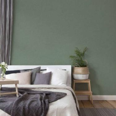 Imagem de Papel De Parede Antigua Aspecto Têxtil Verde 371787ag