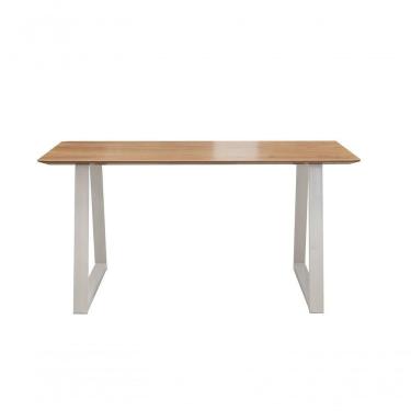 Imagem de Conjunto Mesa Tóquio 160cm 6 Cadeiras Londres Gol Decor Cinamomo-champagne-marrom-champagne