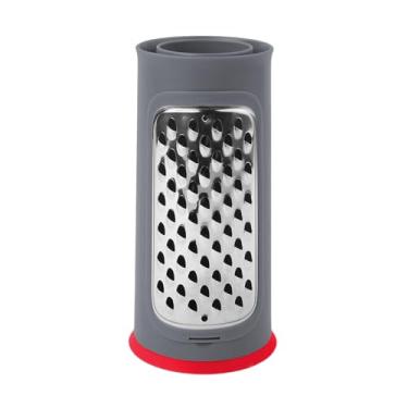 Imagem de Porta Utensílios de Bancada,Recipiente Ralador de Caixa 2 em 1 - Organizador de Utensílios de Cozinha com Ralador de Queijo,Para Colher Espátula Fruta Legumes Bancada Cozinha Casa Apartamento