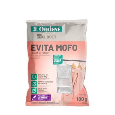 Imagem de Ordene - Evita Mofo Desumidificador para Armário, Aroma de Lavanda, Pacote de 180g, Linha My Closet