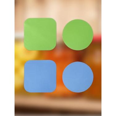 Imagem de 4 peças de almofadas de borracha para abridor de jarras, abridor de garrafa multiuso de silicone para mãos fracas e artrite, porta-copos de cozinha e removedor de tampa de tampa, tripé antiderrapante