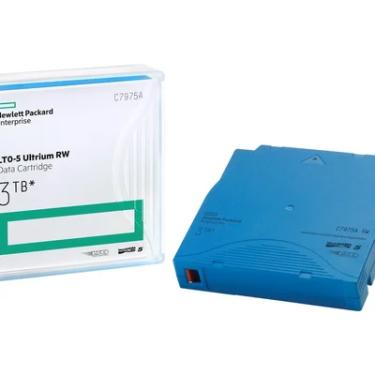 Imagem de Cartucho De Dados HP Enterprises, 3TB, LTO-5, Ultrium RW, Azul Claro, 1.5TB/3.0TB - C7975A