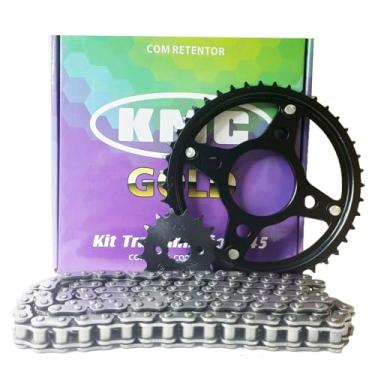 Imagem de KIT RELAÇÃO CG TITAN 160 FAN 160 KMC TRANSMISSÃO COM RETENTOR