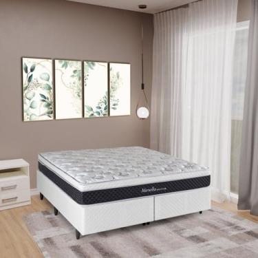 Imagem de Colchão King Molas Maxspring Marselha 193x203x25cm Herval