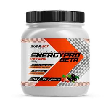 Imagem de Energy Pro Beta - 750g Guaraná com Açaí  - Sudract Nutrition-Unissex
