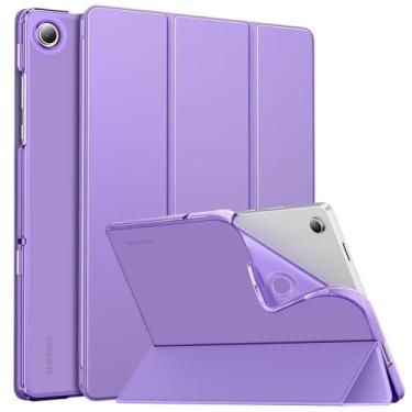 Imagem de MoKo Capa para Samsung Galaxy Tab A11 Plus 11 polegadas 2025/ Tab A9 Plus 11 polegadas 2023 com capa protetora traseira translúcida de TPU macio, capa para tablet A11+/A9+, despertar/hibernar