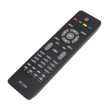 Imagem de KIMISS Substituição de Controle Remoto de TV Universal para, Murphy, Sanyo, Techwood, Xenius, Bush, Alba, Luxor - Controle Remoto Modelo RC1205 para Fácil Acesso à TV