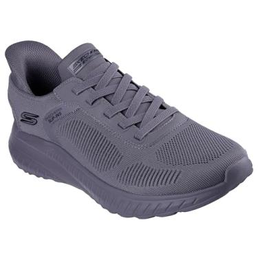 Imagem de Skechers Men's Sports Shoes Slip-ins: Bobs Sport Squad Chaos – Solid Step, grey, 7.5 UK