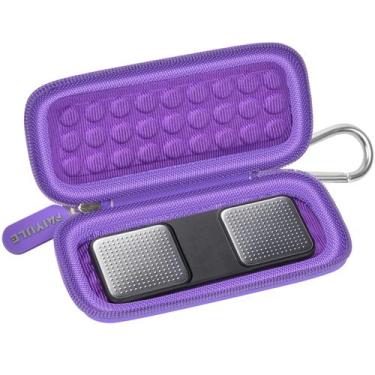 Imagem de Bolsa de transporte PAIYULE KardiaMobile 6L roxa à prova de choque