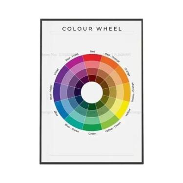 Imagem de Quadro De Arte Colorido Em Lona Para Decoração De Bar, Café E Casa - o