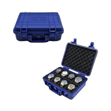 Imagem de Caixa De Armazenamento Para Relógios 4/8 À Prova d'Água E Poeira Em Ma