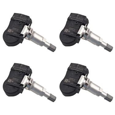 Imagem de Conjunto de 4 sensores de pressão de pneus TPMS para Suzuki SX4 S Cross 2013-2019 (códigos: 4313961M00/4313961M00).