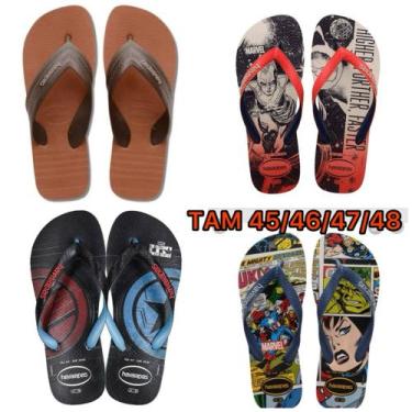 Imagem de Chinelo Masculino Original  Especial Tamanhos Grandes 45/46 e 47/48  S