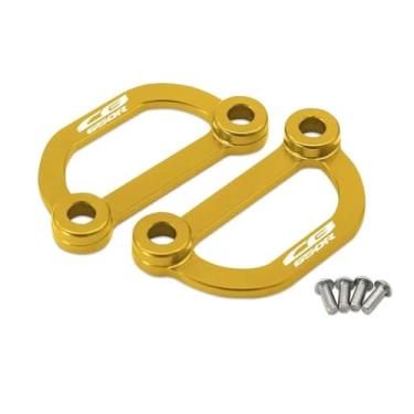 Imagem de Anti-derrapante Pedal De Apoio Para Os Pés Traseiro Modificado, Remova A Capa Decorativa Para CB650R CBR650R Cb650r/650r 2019-2021 2022 2023(Gold 2)