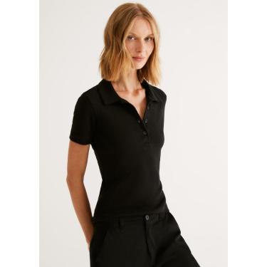 Imagem de Polo Feminina Manga Curta Em Ribana-Feminino