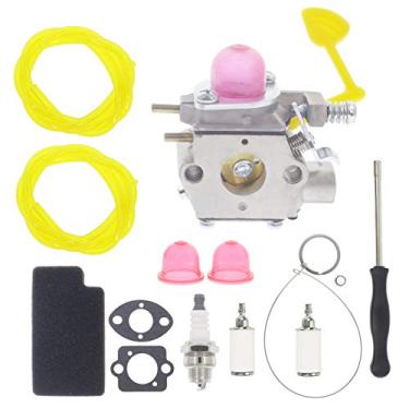 Imagem de Carburador 545081857 + kit de linha de combustível AC04122 para artesão 358794770 358794780 358794765 358794774 358794750 358794751 3587994751 4760 358794761 para soprador Poulan VS-2 BVM200FE