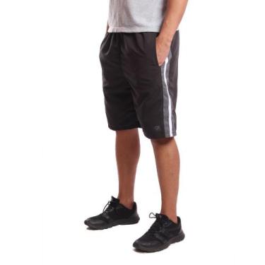 Imagem de Bermuda Tactel OX SILVER com Bolsos Frente e Costa, Masculino, G, Pret