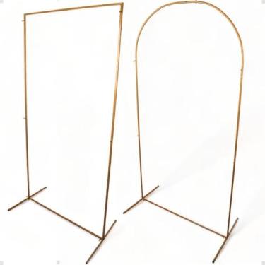 Imagem de 2 Arco Desmontável P/ Painel Evento Festa Em Ferro Envio Já - Casa Úti