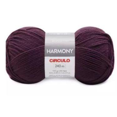 Imagem de Fio harmony 240 metros 100 gramas cor 6654 flor de inverno - no-brand