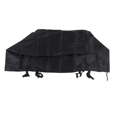 Imagem de Generic Capa de Mesa de Fogo, Capa de Fogueira Revestida de Prata 420D, Portátil para Acampamento Ao Ar Livre para Churrasco (28 * 28 * 25 polegadas)