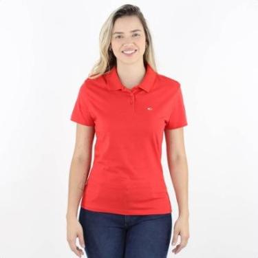 Imagem de Camiseta Polo Tommy Slim Essential  - Feminino-Feminino