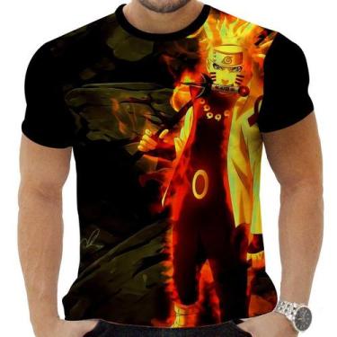 Imagem de Camiseta Camisa Personalizada Anime Naruto Uzumaki 02 - Zahir Store, I