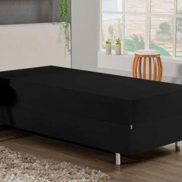 Imagem de Jogo de Cama Solteiro Nobre 2 Peças Luva de Box 55cm de Altura Malha 1