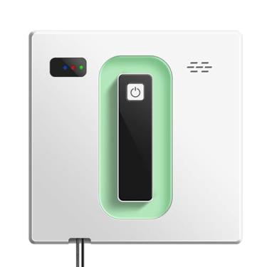 Imagem de Baoblaze Robô Limpador de Janelas com Detecção de Bordas, Pulverização Dupla Automática, Sucção de 2500PA, Anti-Queda, Controle Remoto para Limpeza de Azulejos