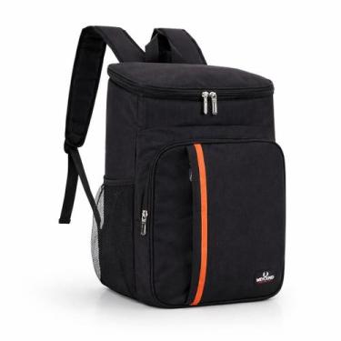 Imagem de Mochila Térmica 18 Litros Impermeável Para Marmita Viagem Praia Campin