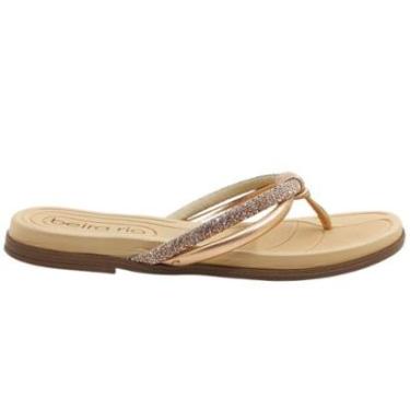 Imagem de Tamanco Dedo Feminino Casual Básico Dia a Dia Passeio Trabalho com Strass Conforto Beira Rio 8507.11-Feminino