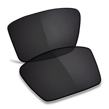 Imagem de TRUSHELL Lentes de reposição polarizadas para OAKLEY Cables OO9129 Óculos de sol preto escuro - Polarizado