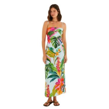 Imagem de Vestido Farm Rio Reto Estampado Canto Dos Pássaros-Feminino