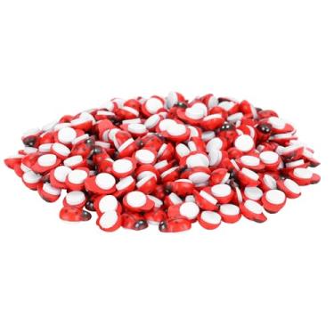 Imagem de Miniatura de madeira DIY artesanato adesivo vermelho decorativo acessórios para scrapbooking cartões de felicitações micro paisagens 300 peças